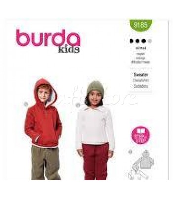 Burda πατρόν  μπλο΄υζα παιδική 9185